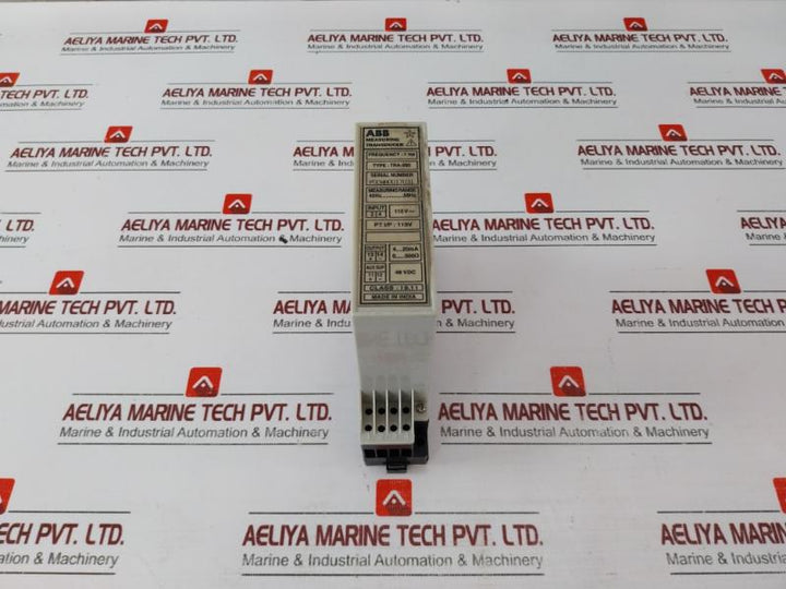Abb Tra-202 Measuring Transducer T 703 45Hz…55Hz 110V~ 4…20 Ma 0…500?