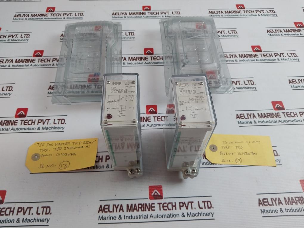 Abb Tsr 141030791 Trip Circuit Supervision Relay