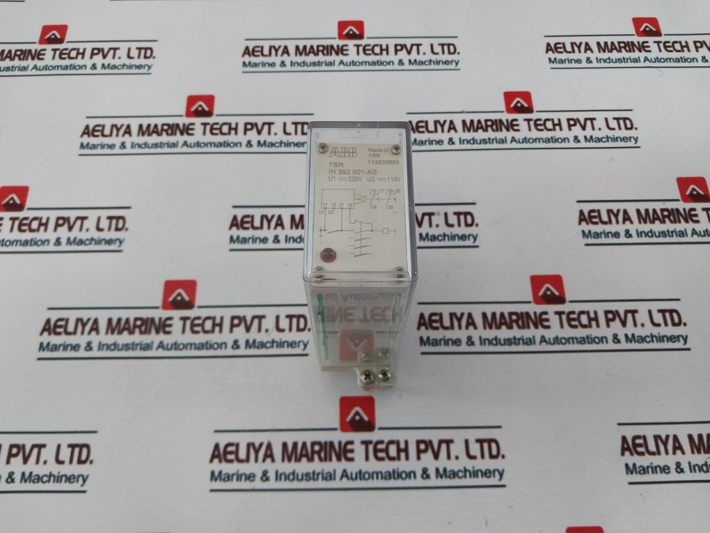 ABB TSR IN 352 001-AS Trip Supervision Relay