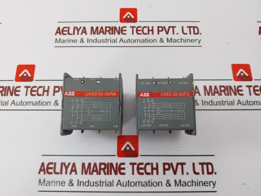 ABB UA63-30-00RA Contactor Auxiliary Contact Block
