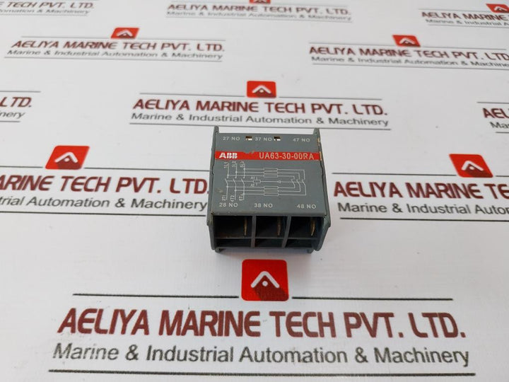 ABB UA63-30-00RA Contactor Auxiliary Contact Block