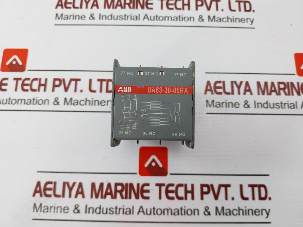 ABB UA63-30-00RA Contactor Auxiliary Contact Block