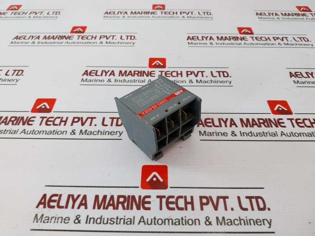 ABB UA63-30-00RA Contactor Auxiliary Contact Block