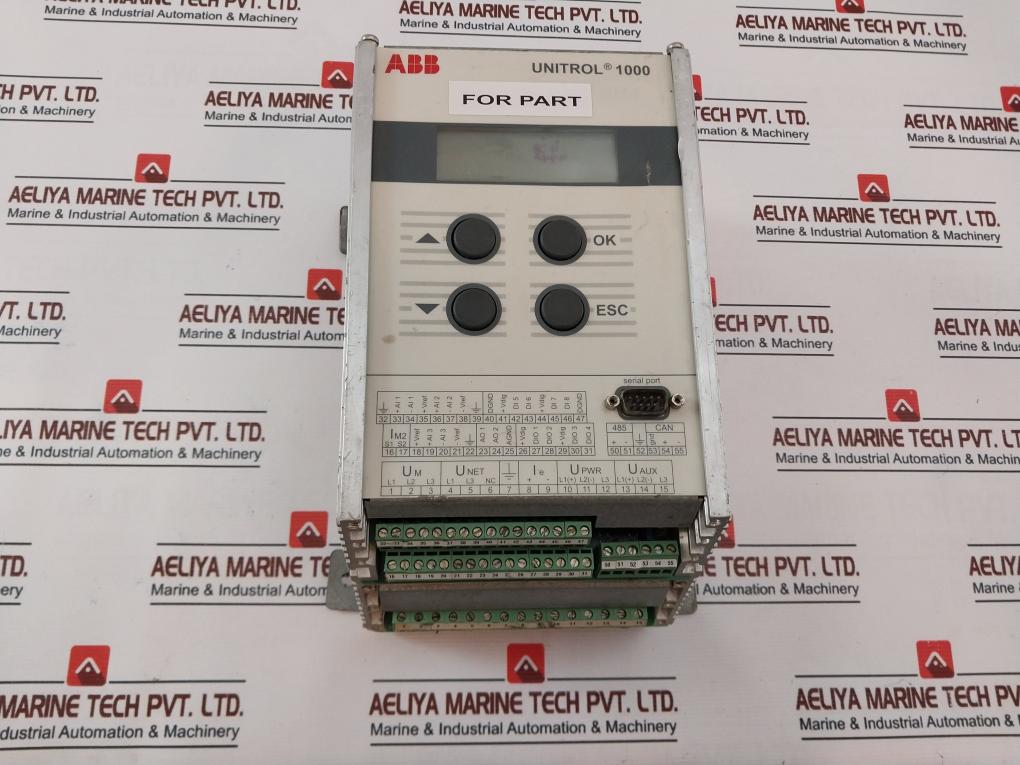 Abb Unitrol 1000 3Bhe014557R0003Automatic Voltage Regulator