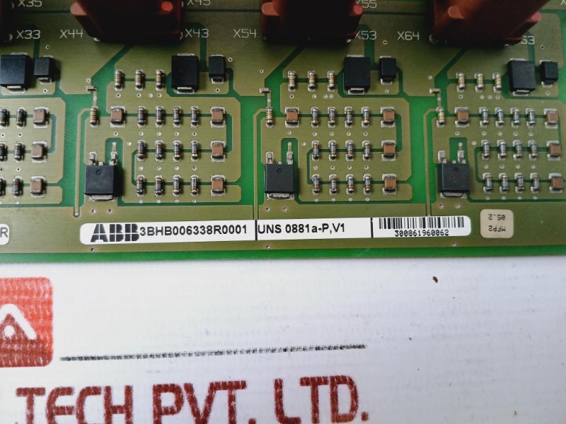 Abb Uns 0881 Printed Circuit Board 3bhb006338r0001 94v-0