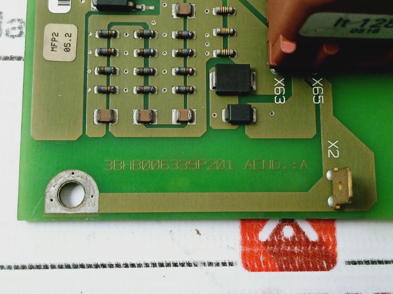 Abb Uns 0881 Printed Circuit Board 3bhb006338r0001 94v-0