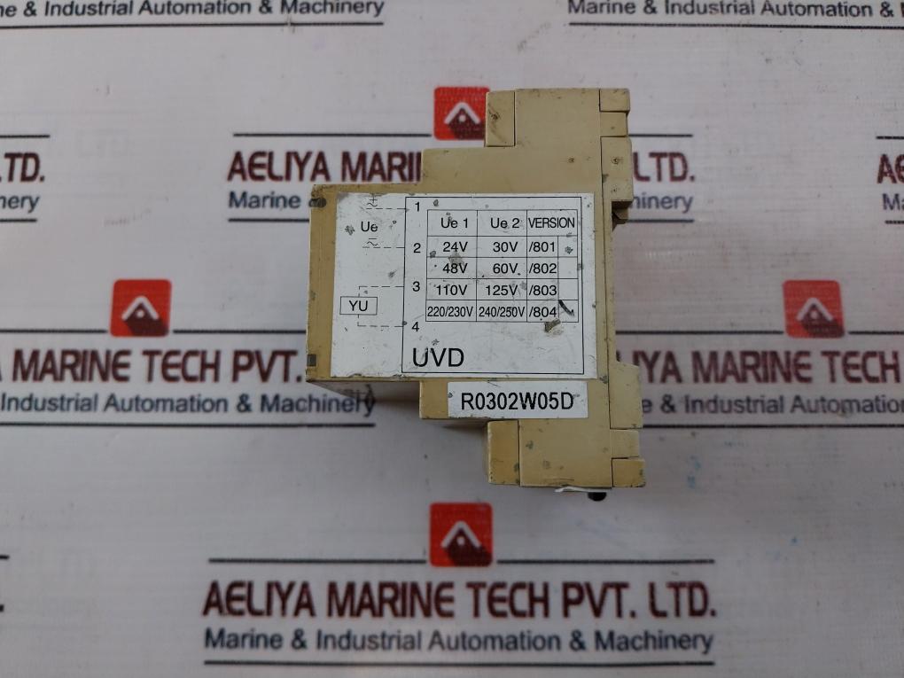 Abb Uvd Version 804 Time Relay Delay