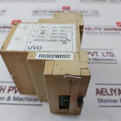 Abb Uvd Version 804 Time Relay Delay