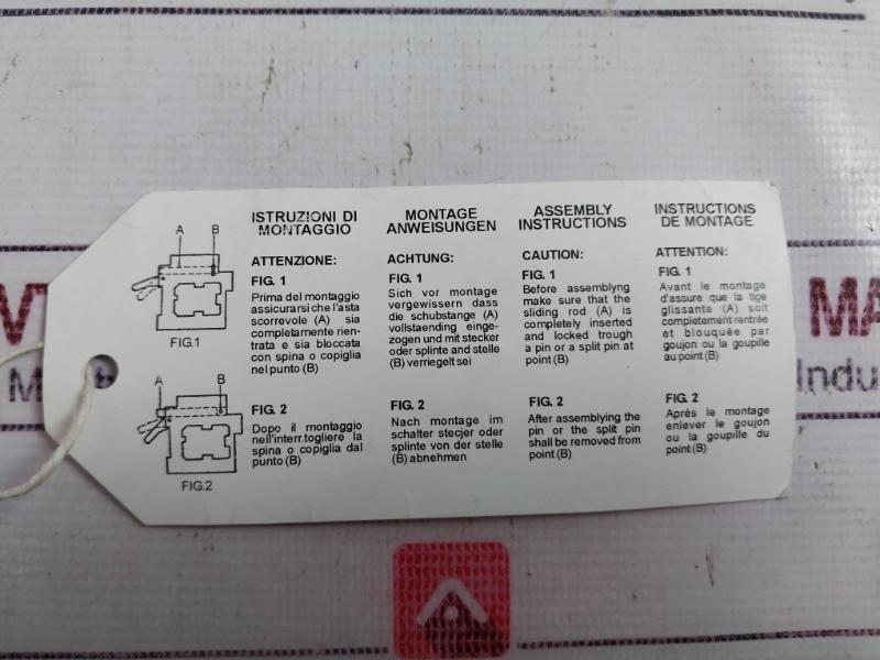 ABB UXAB159355948 ABB SACE Undervoltage Release 220V 50HZ + Auxiliary Switch