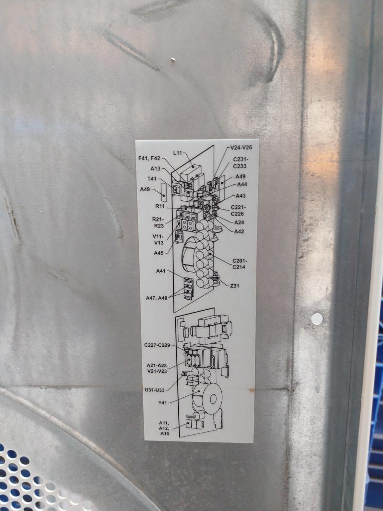 Abb Vfd Frequency Drive Acs800-04-0320-5+C189+E208+E210+J400+K454+L509+N651+P901