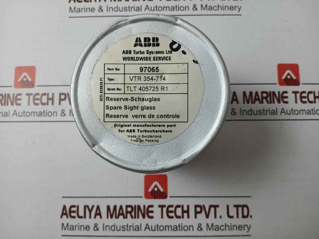 Abb Vtr 354-714 Turbocharger Spare Part 97065