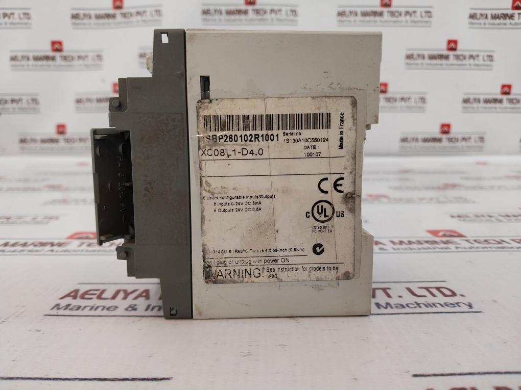 Abb Xc08L1-d4.0 Extension Module 1Sbp260102R1001 8 Input 0-24V Dc 5Ma