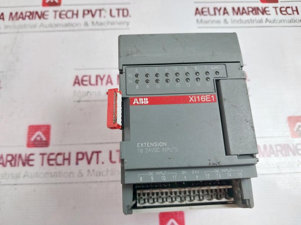 Abb Xi16e1-e4.0 Extension Input Module X116e1 24vdc 5ma