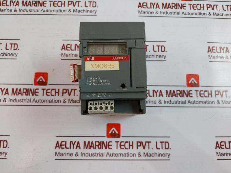 Abb Xm06B5-j12.0 Extension I/O Module, 4/2 Inputs/Output Analog