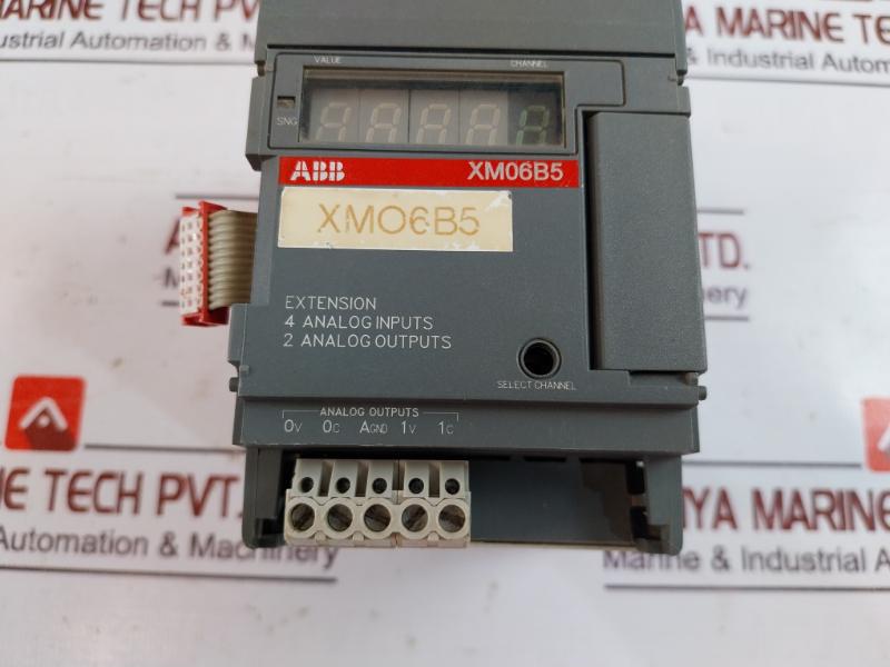Abb Xm06B5-j12.0 Extension I/O Module, 4/2 Inputs/Output Analog