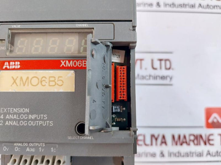 Abb Xm06B5-j12.0 Extension I/O Module, 4/2 Inputs/Output Analog