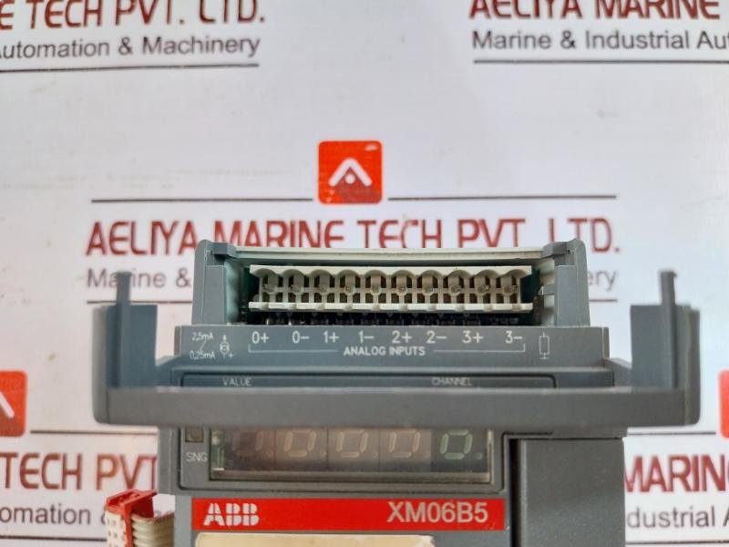 Abb Xm06B5-j12.0 Extension I/O Module, 4/2 Inputs/Output Analog