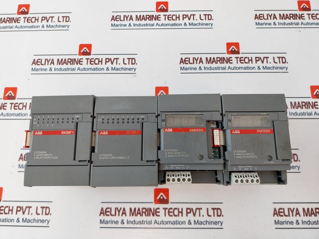 ABB XM06B5-K12.0,XK08F1-A3.0,XC08L1-D4.0, 4 Analog Output Module