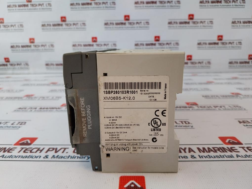 ABB XM06B5-K12.0,XK08F1-A3.0,XC08L1-D4.0, 4 Analog Output Module