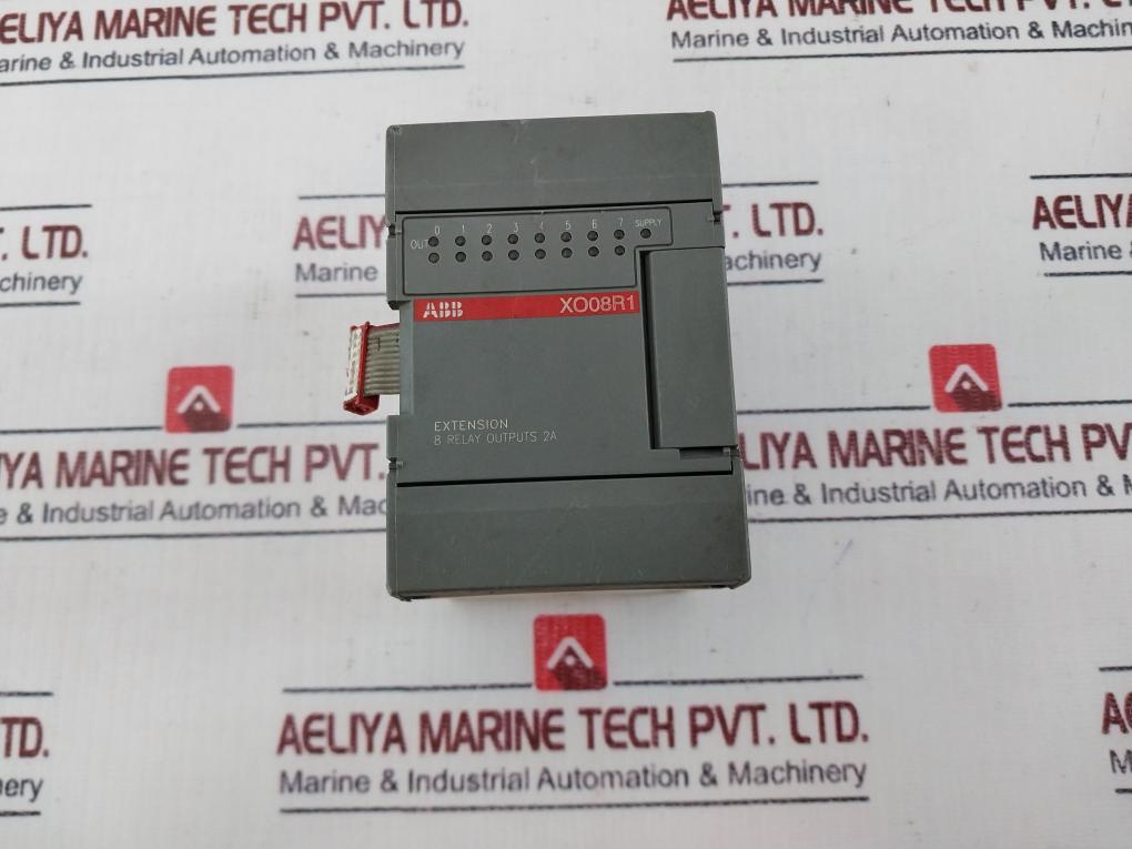 Abb Xo08R1 8 Relay Output Extension Module Xoo8R1-b04