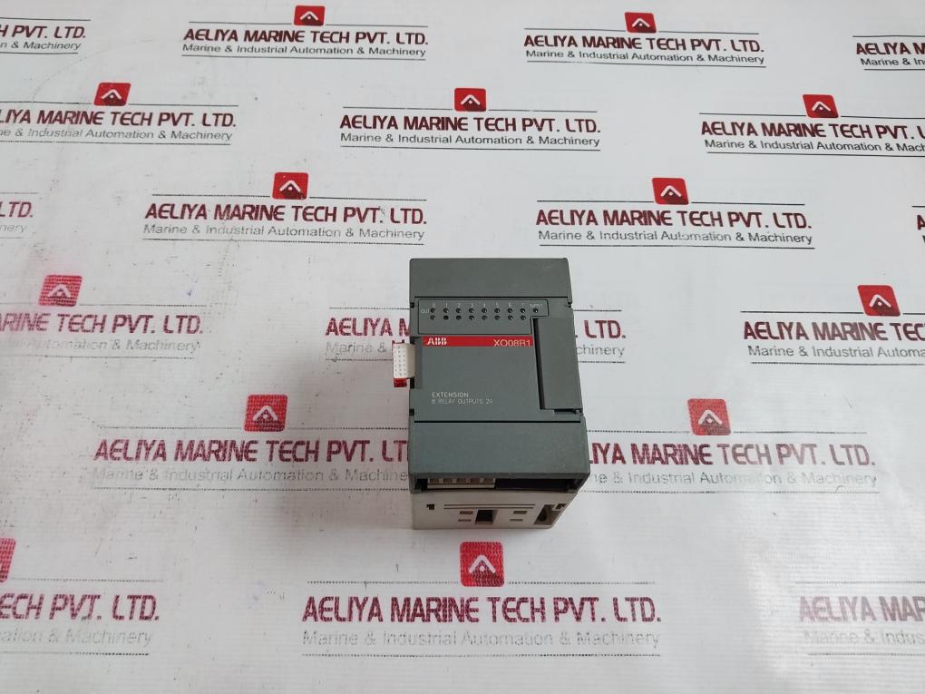 Abb Xo08r1 8 Relay Extension Output Module Xoo8r1-b04 120vac 50-60hz 2a