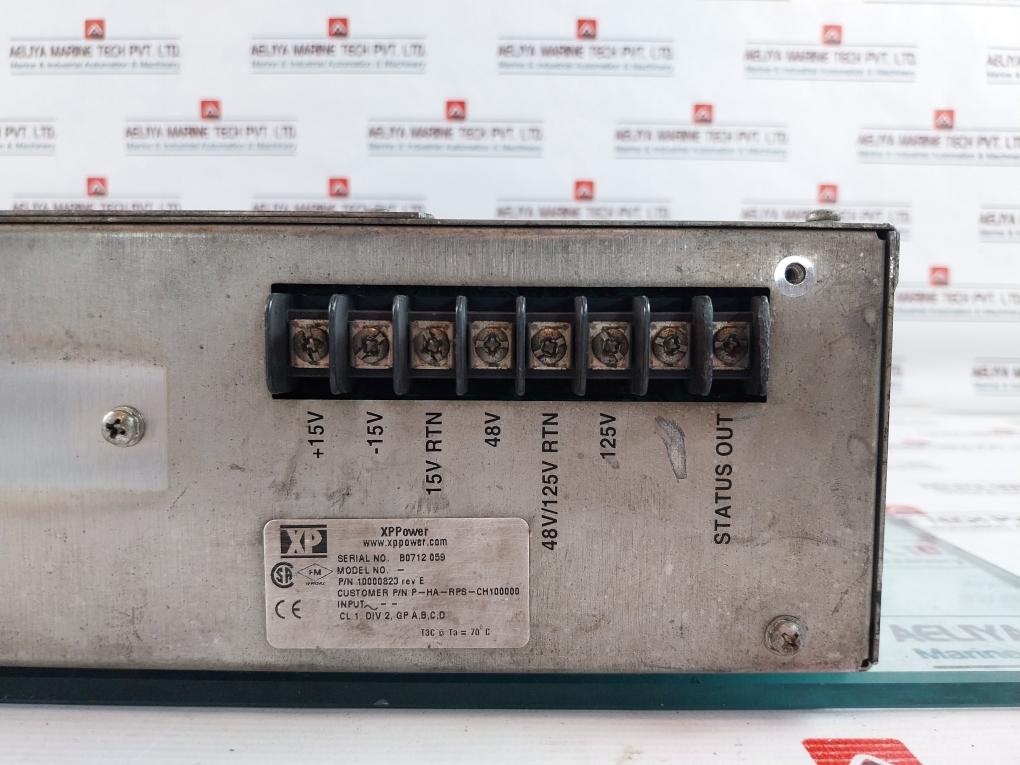ABB XP Power XPIQ F8-G2B3B6 Power Supply Module 10000823 90-264VAC 47-63Hz 11.5A