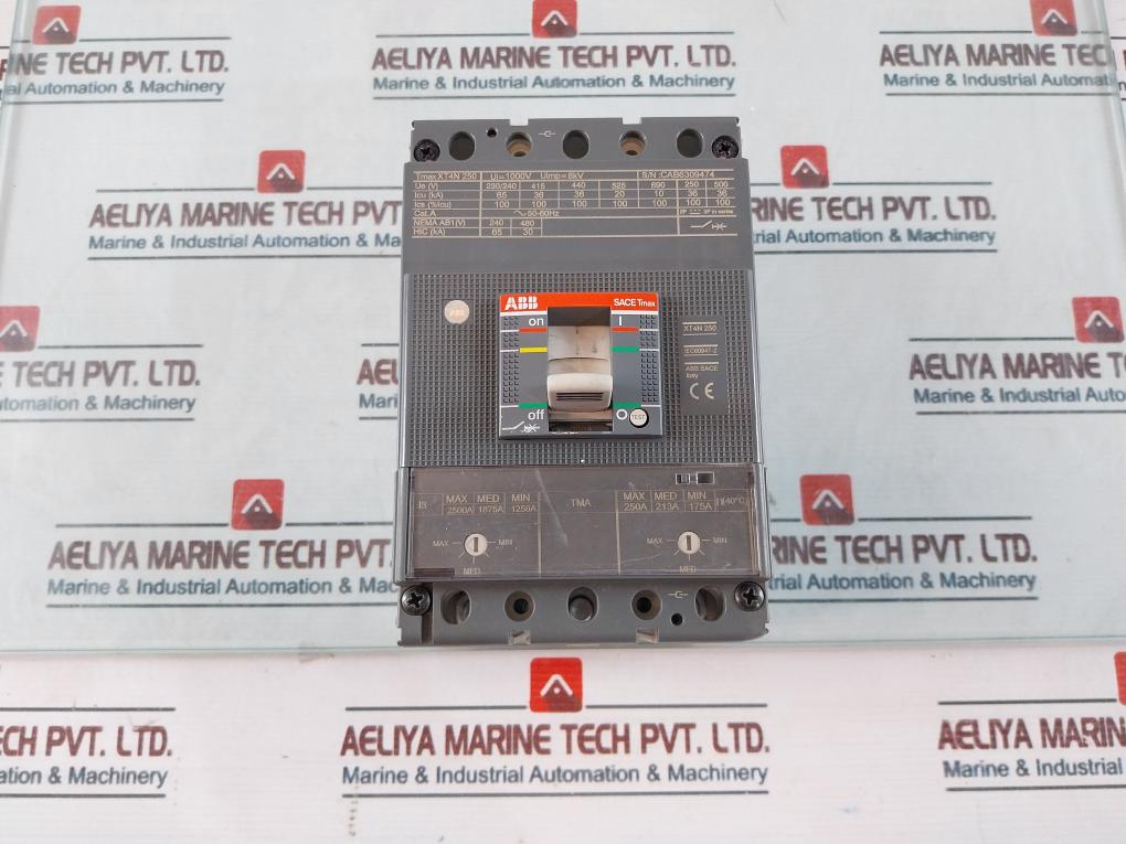 Abb Xt4N 250 Moulded Case Circuit Breaker