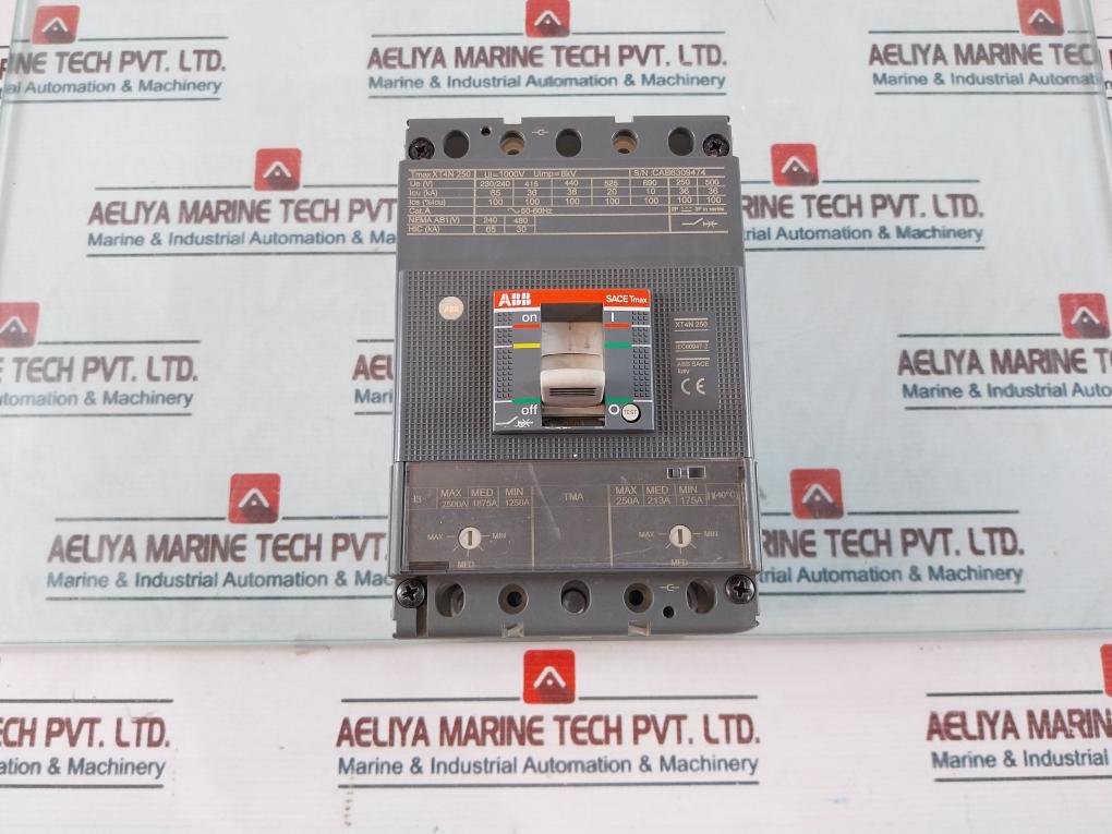 Abb Xt4n 250 Moulded Case Circuit Breaker