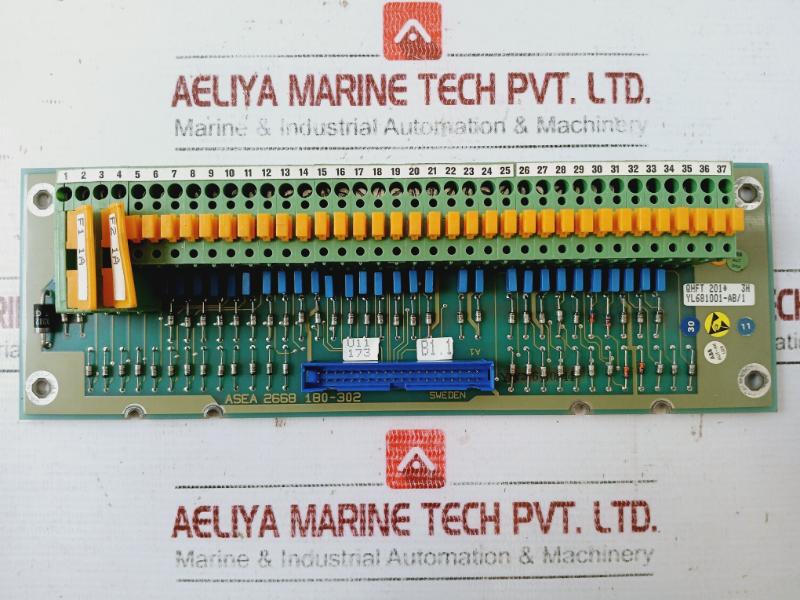 Abb Yl681001-ab/1 Printed Circuit Board 2668 180-302