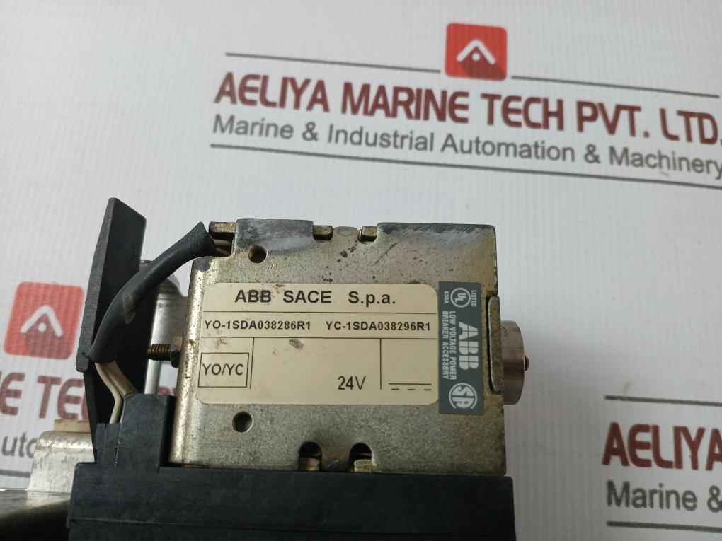 Abb Yo-1Sda038286R1 Shunt Trip, Close Coil Undervoltage Release Coil 24V Dc