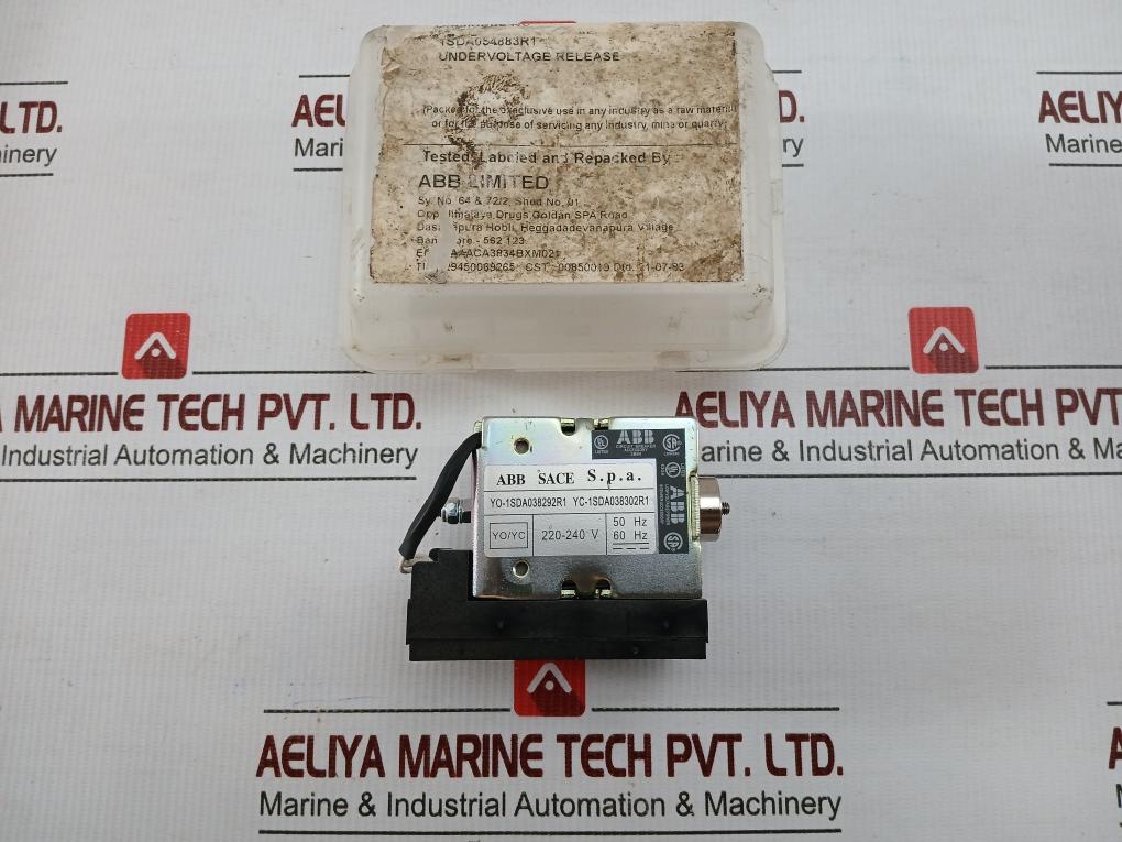 Yo-1Sda038292R1 Undervoltage Release Trip Coil Abb 220-240V