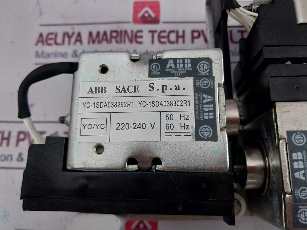 Abb Yo-1Sda038292R1 Closing And Opening Coil 220-240V 50/60 Hz