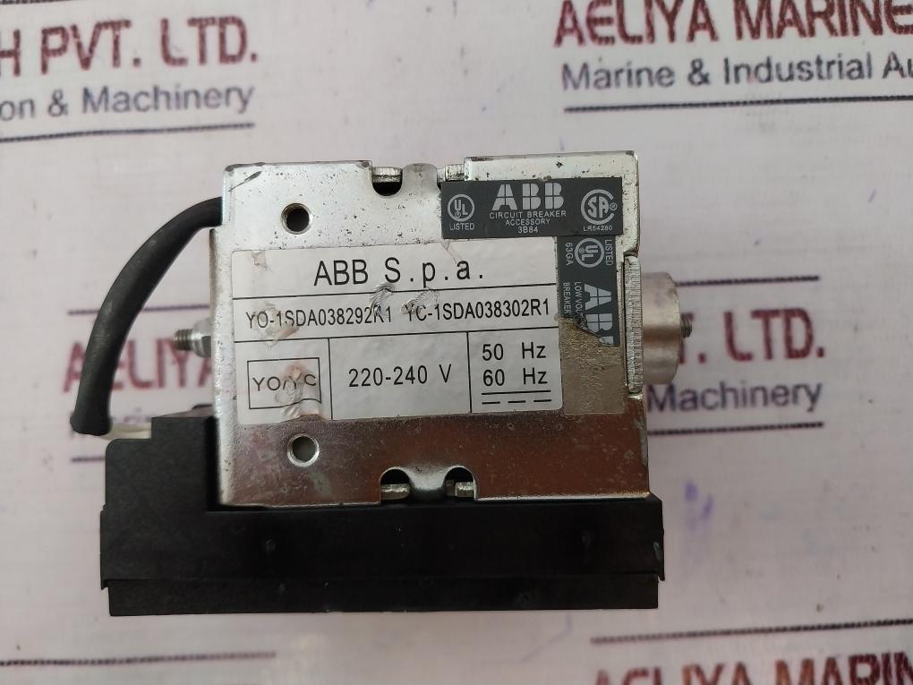 Abb Yo-1Sda038292R1 Shunt Closing And Opening Release Coil 220-240V