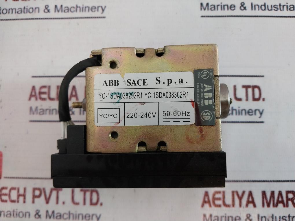 Abb Yo-1Sda038292R1 Shunt Closing & Opening Coil 220-240V 50-60Hz
