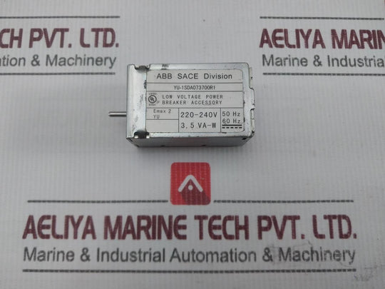 Abb Yu-1Sda073700R1 Low Voltage Power Breaker Accessory 50/60Hz