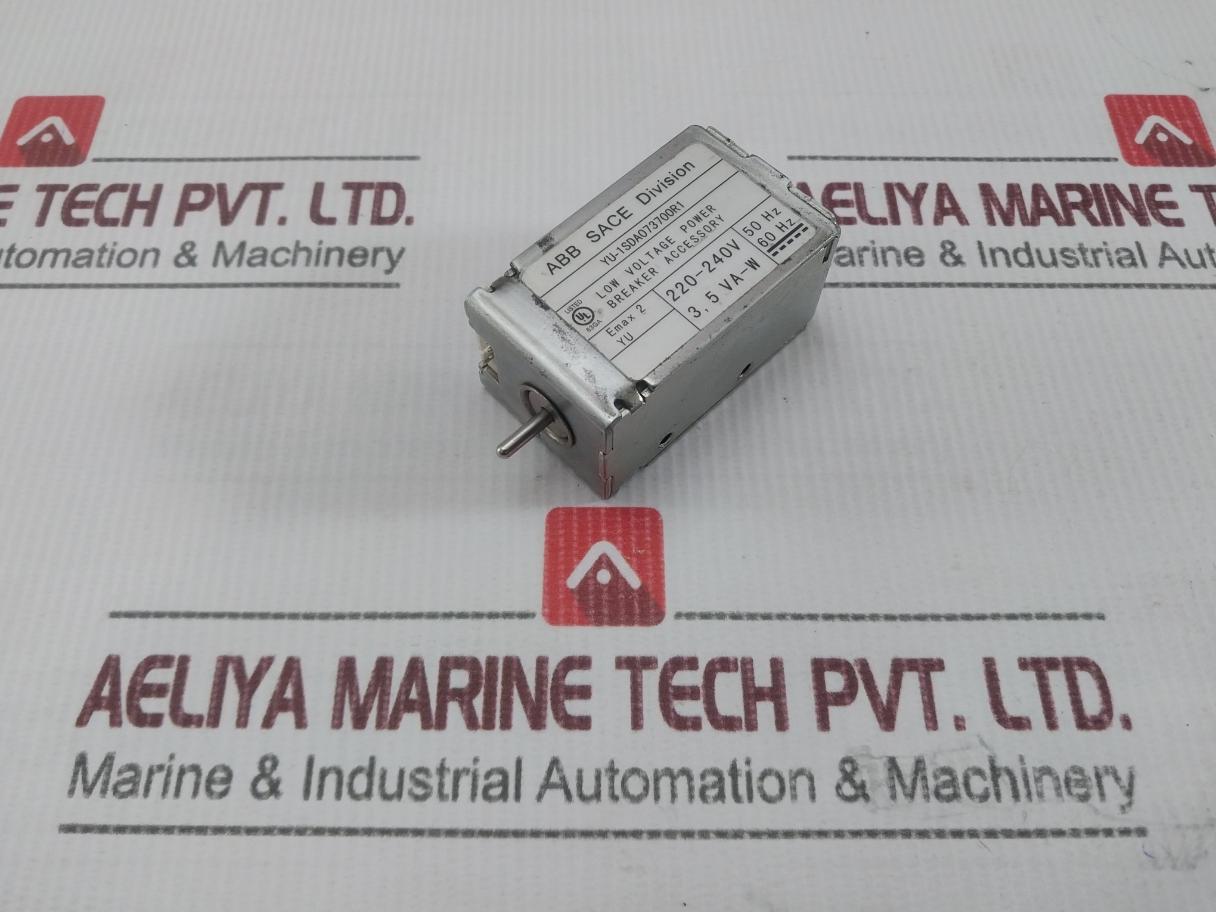 Abb Yu-1Sda073700R1 Low Voltage Power Breaker Accessory 50/60Hz