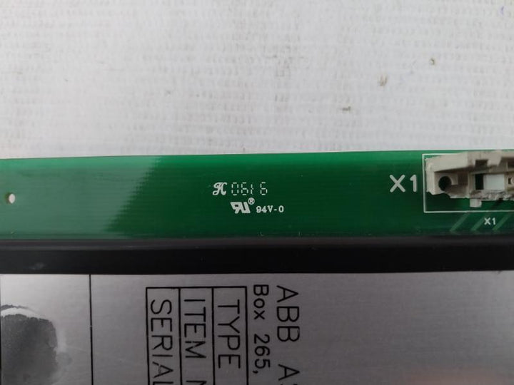 Abb Zb-03 Zener Barrier Control Board 250V 105/121Ma 0.4/0.7W