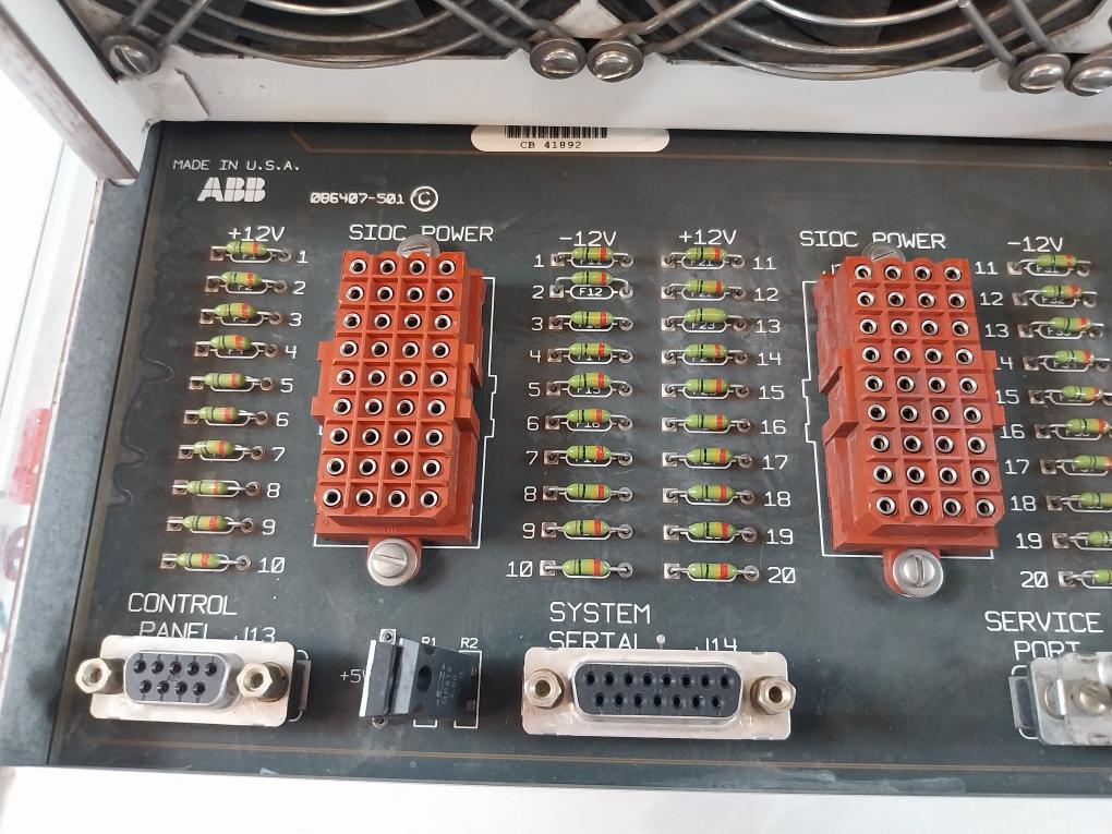 Abb 086444-003, 086370-001, 086388-001, 086406-002, 086407-501 Plc Module Rack