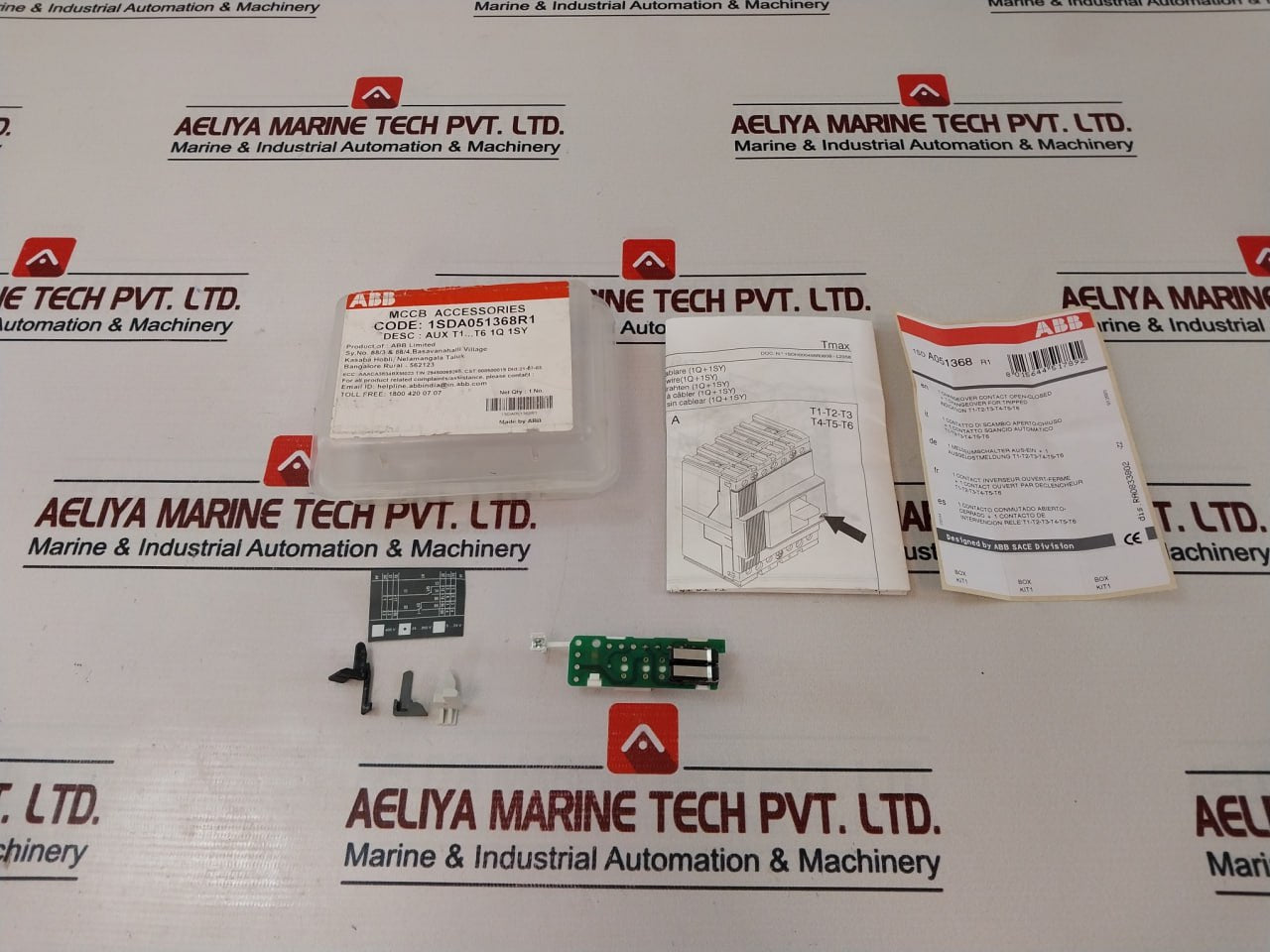 Abb 1Sda051368R1 Aux-auxiliary Contact Kit 250V-24V 94V-0