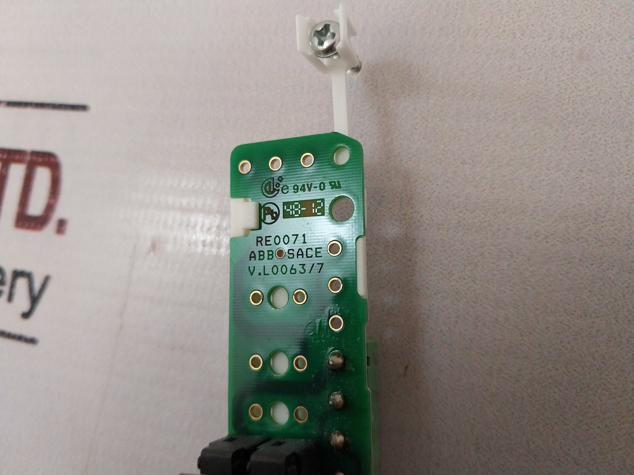 Abb 1Sda051368R1 Aux-auxiliary Contact Kit 250V-24V 94V-0