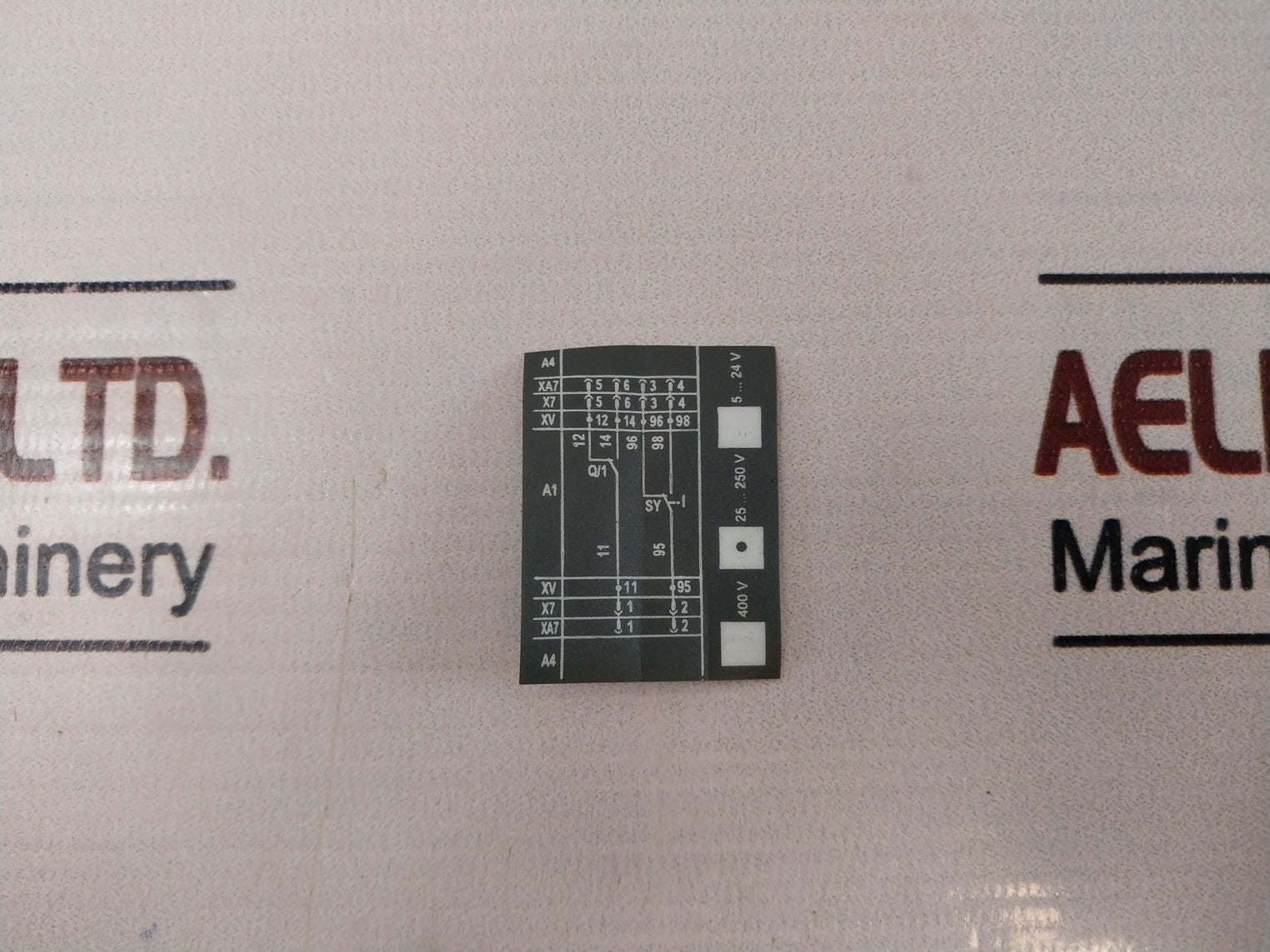 Abb 1Sda051368R1 Aux-auxiliary Contact Kit 250V-24V 94V-0