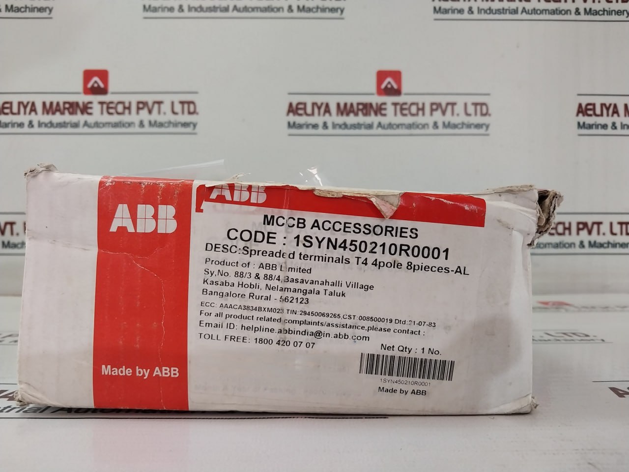 Abb 1Syn450210R0001 Spreaded Terminal T4 4 Pole Set