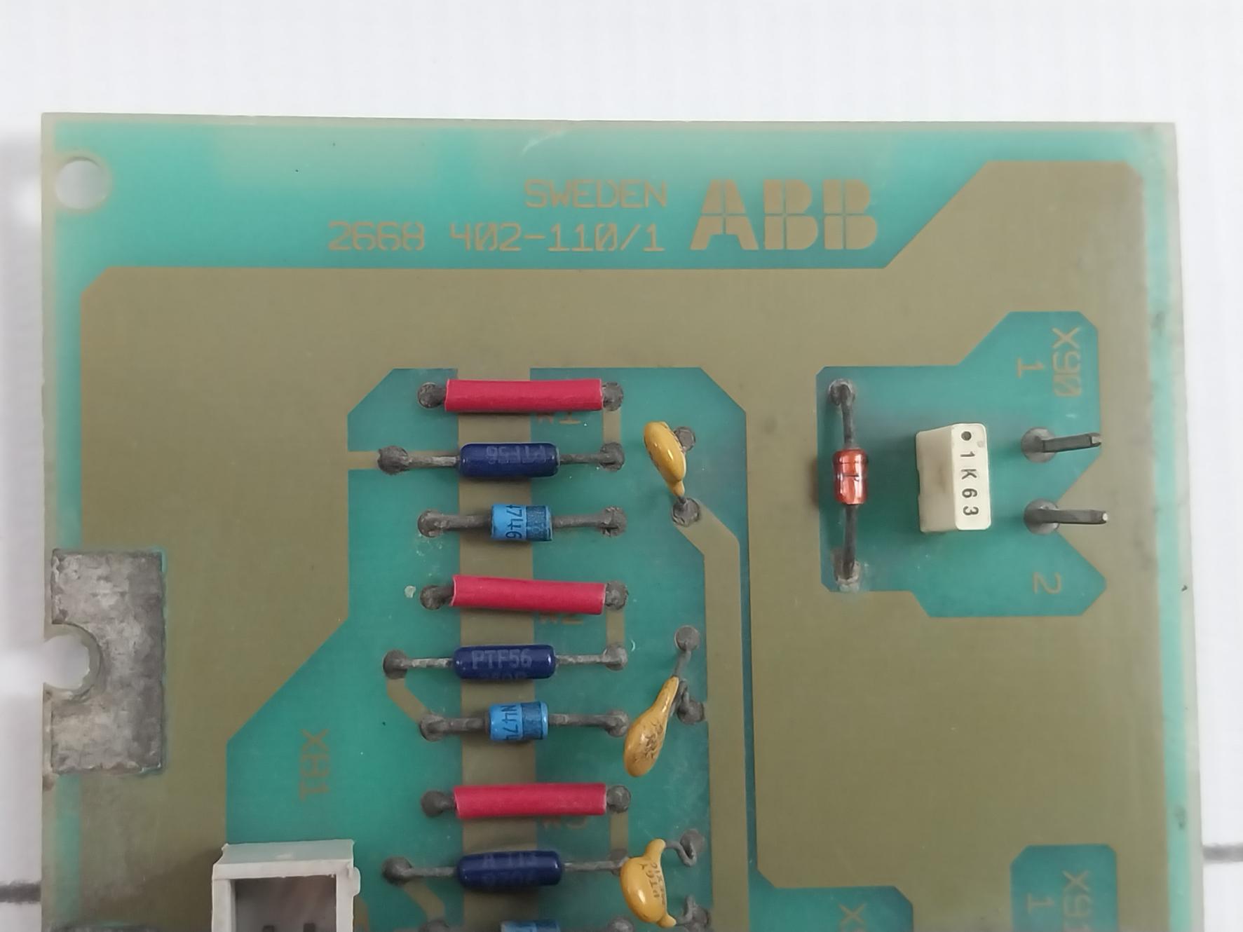 Abb 2668 402-110/1 Terminal Connection Board