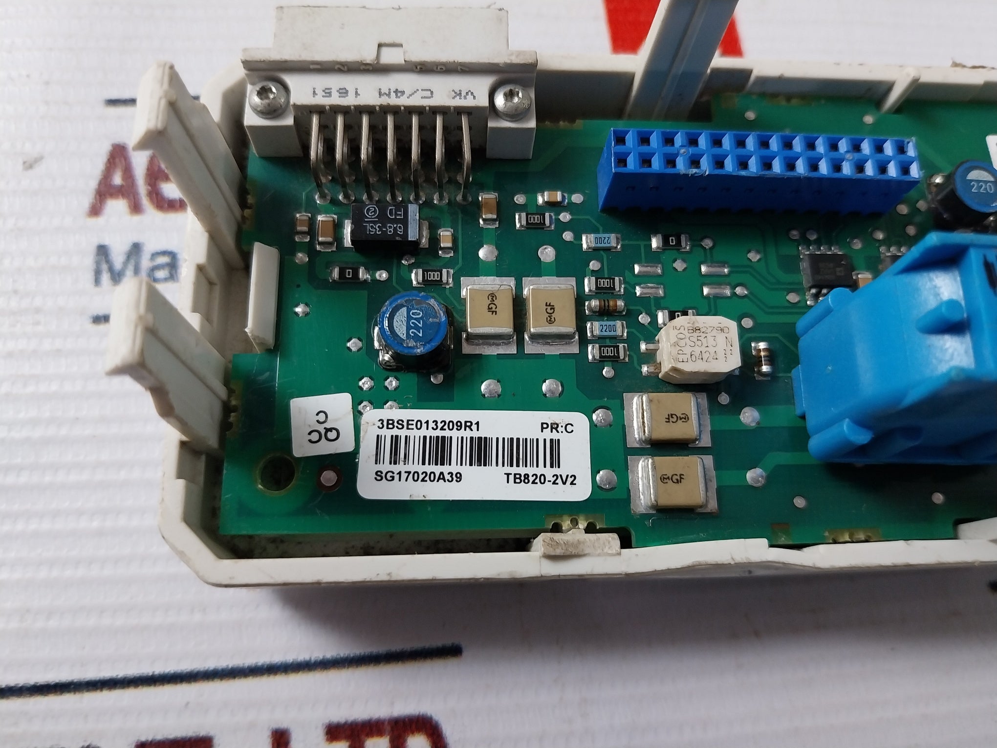 Abb 3Bse013208R2 Modular Bus Fiber Optic Receiver Sg17020A39