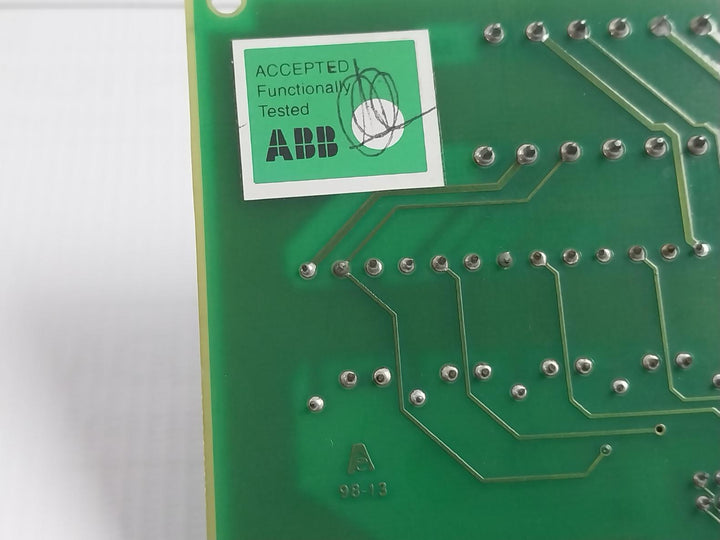 Abb 3Byn 266801-006 Connection Unit For Analog Input Board