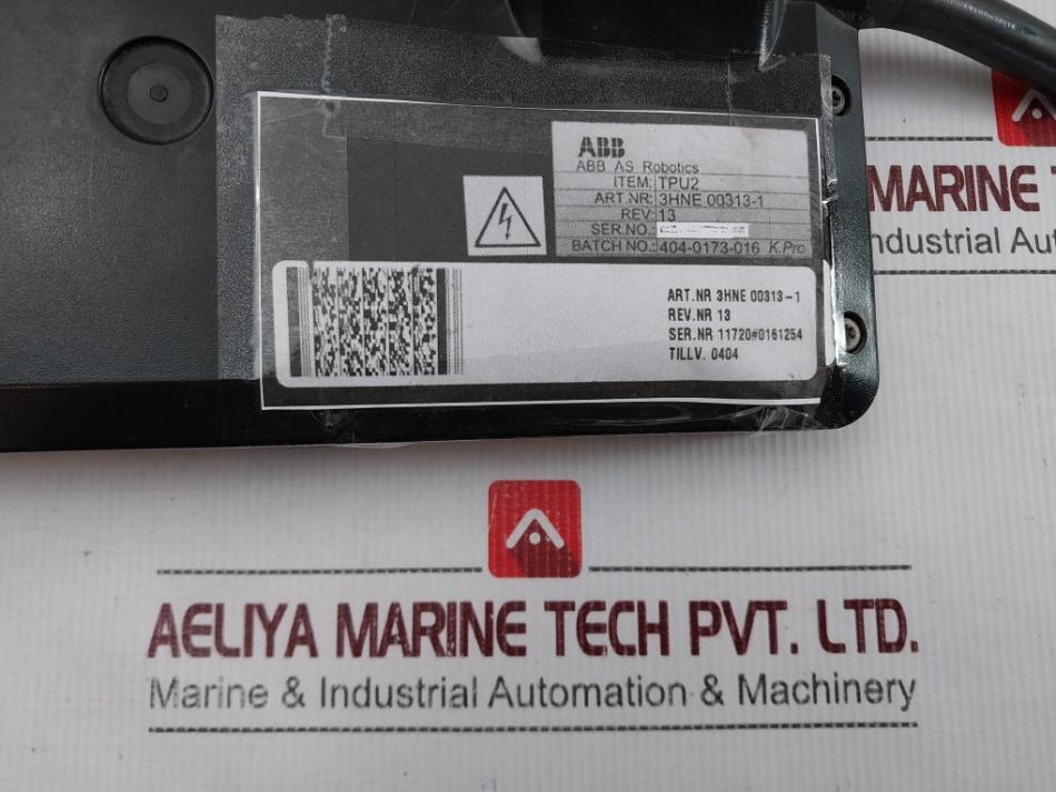 Abb 3Hne 00313-1 Tpu2 Robot Teach Pendant