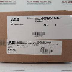 Abb 3aua0000119227 X8x Quick Connectors Sub-assembly Kit 3aua0000114792 A9140-26