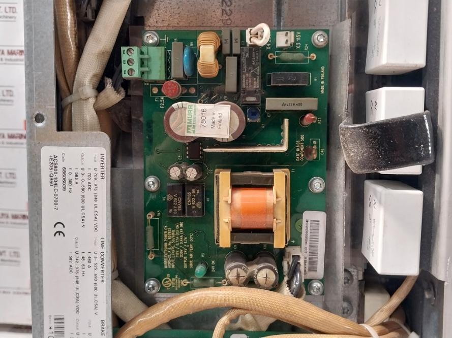 Abb 68606039 Inverter Drive Module Acs800-104Lc-0700-7+E205+Q950 709-976 Vdc.