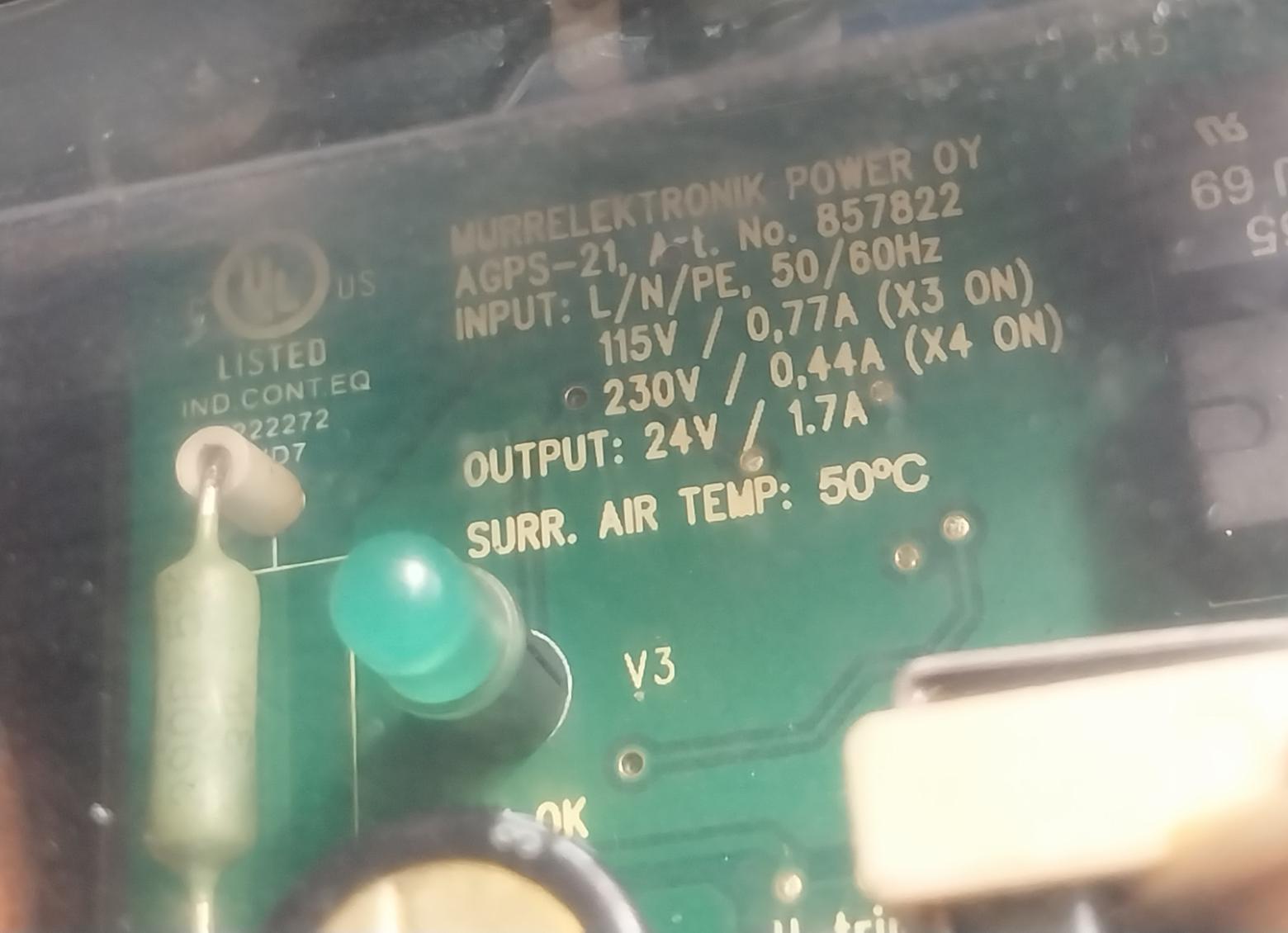 Abb Acs800-104-0075-7+F272+Q950 Inverter 12-32V Dc Apow-01C Agps21C