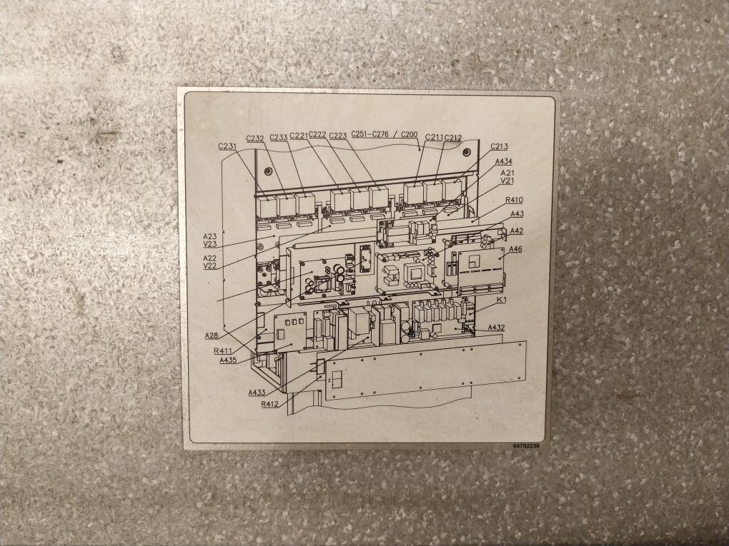 Abb Acs800-104-0440-7+E205 Inverter Drive Module 64650327 Aofc-02, Agdr-76C
